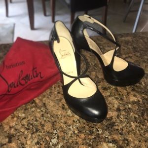 Christian Louboutin Borghese in Black.
